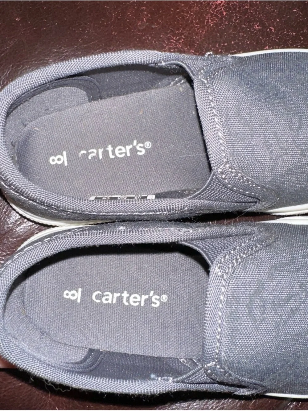 Carter's Kids Gray Slip-On Sneakers